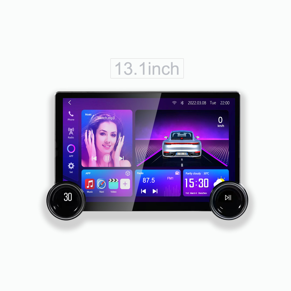 Android Car Stereo with Dual Knobs - SKY Universe Android Car Stereo with Dual Knobs