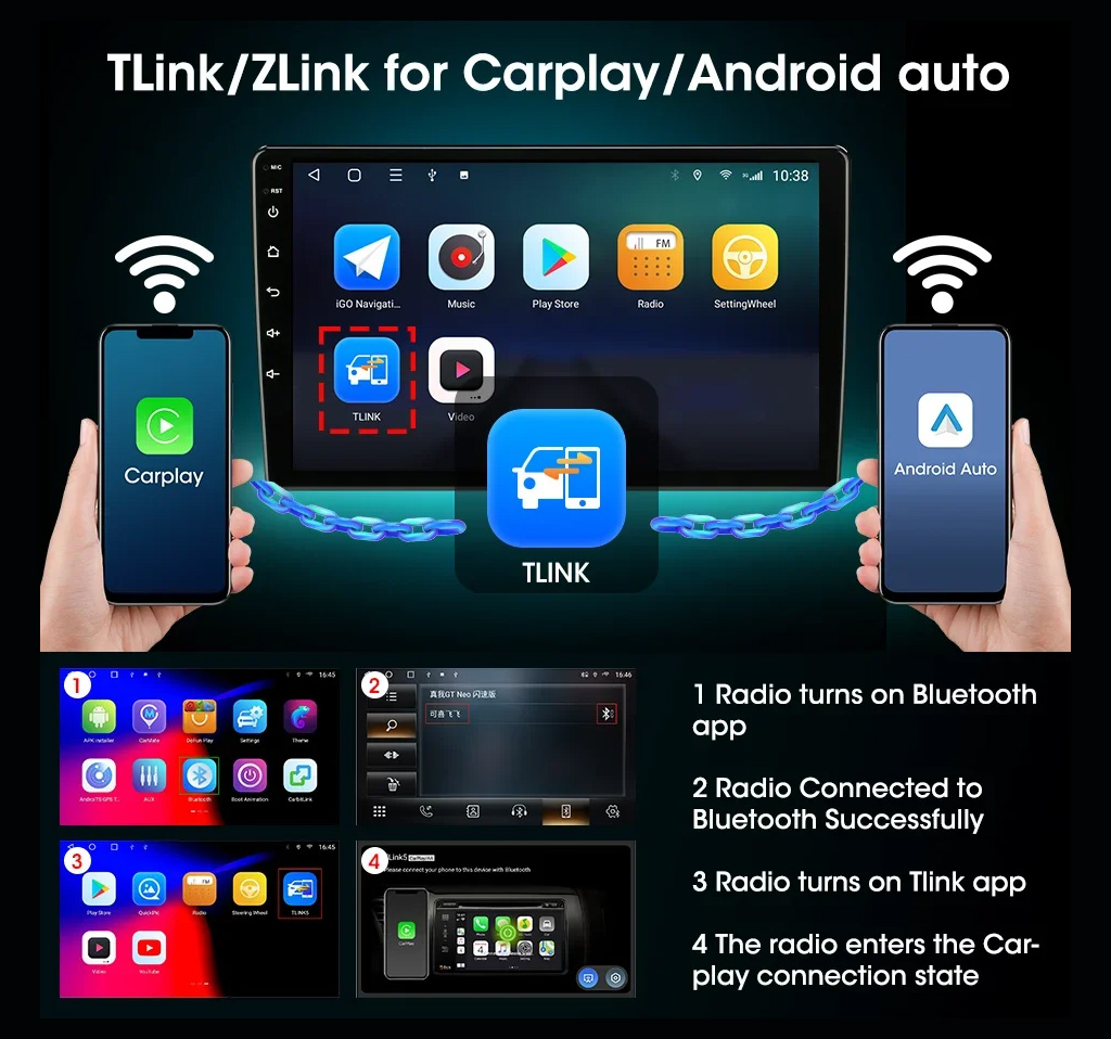 TS10 Android Auto - SKY Universe TS10 Android Auto