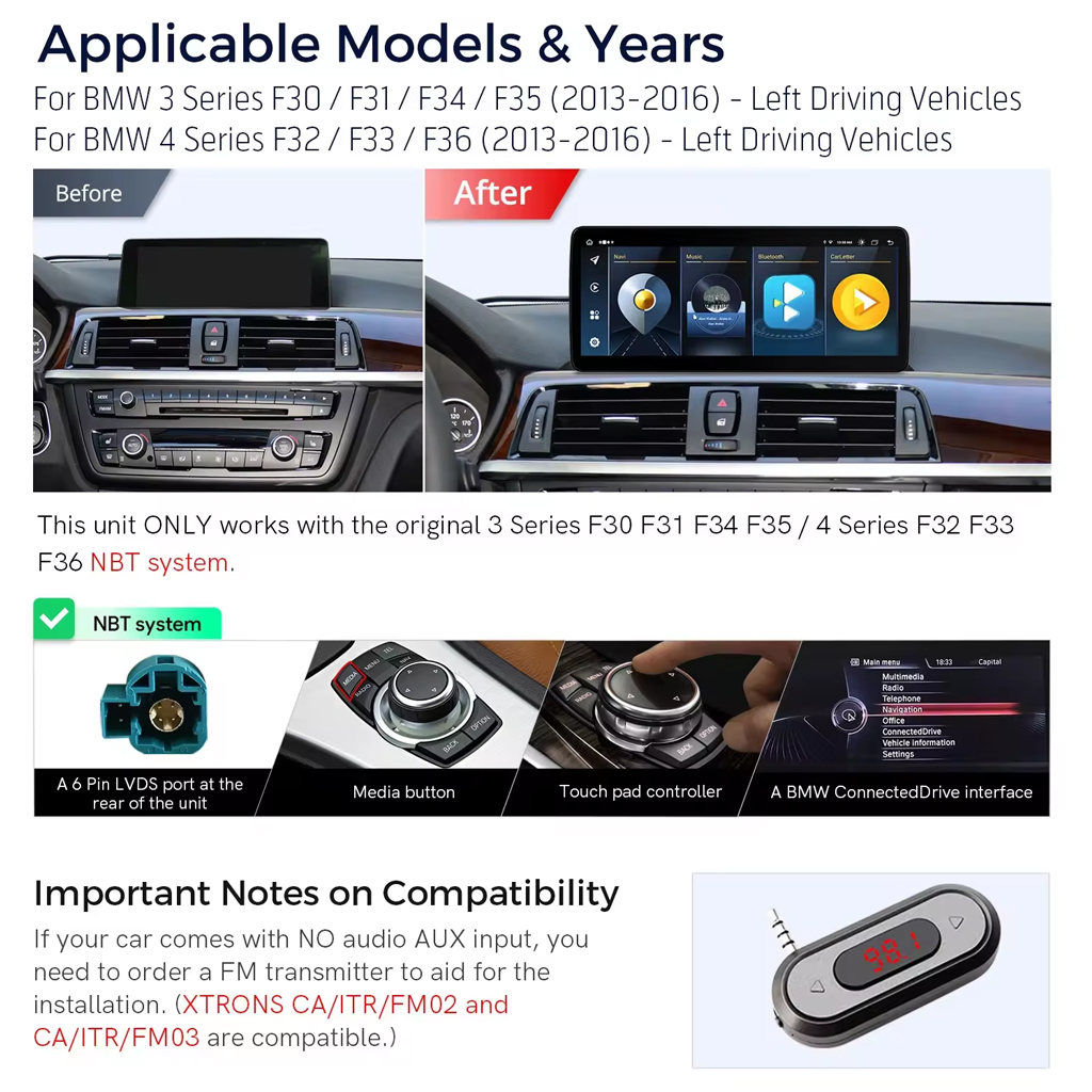 2013-2017 BMW Android Player (E21/F30/F31/F32/F33/F34/F36) - SKY Universe 2013-2017 BMW Android Player (E21/F30/F31/F32/F33/F34/F36)