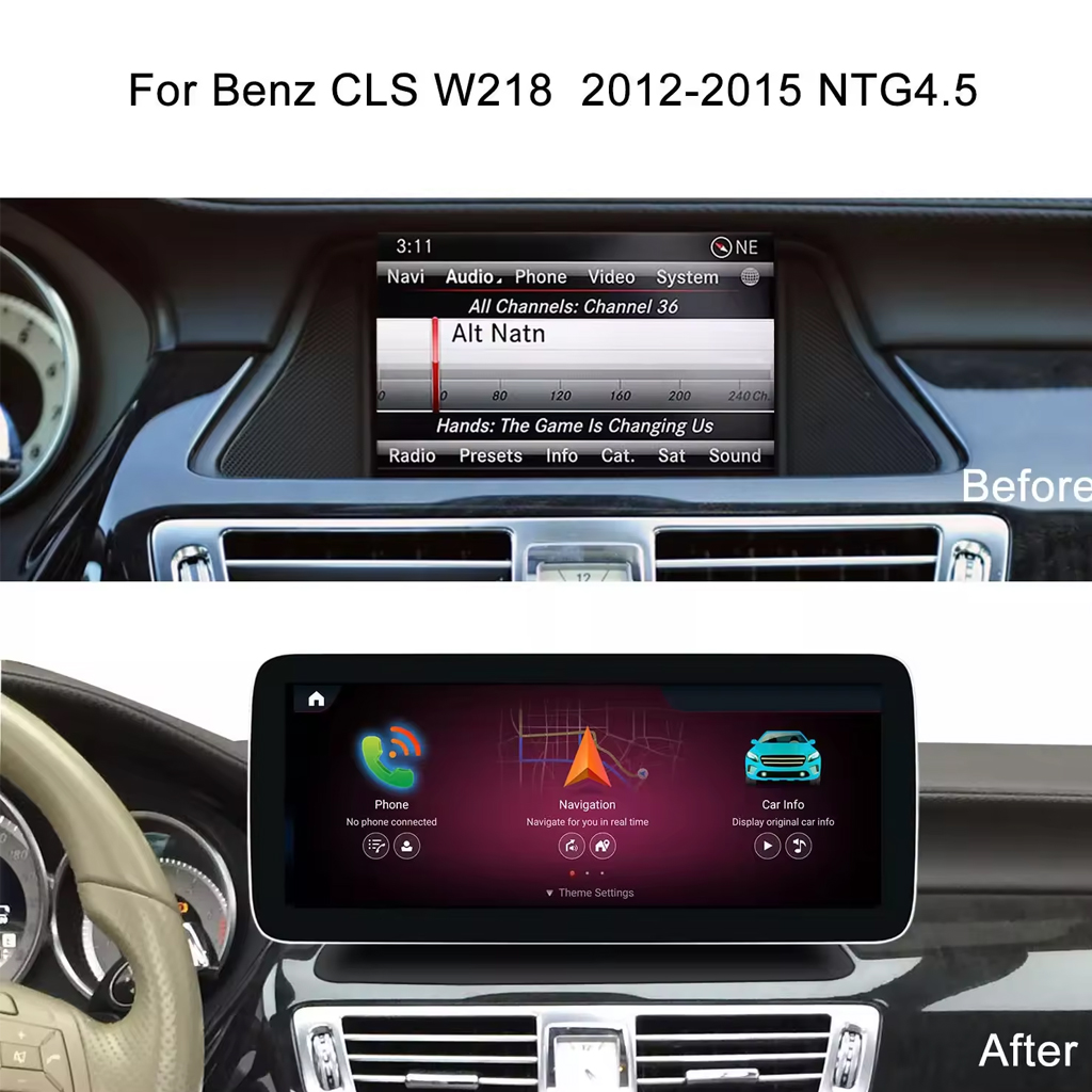 Mercedes-Benz CLS W218 Android Player - SKY Universe Mercedes-Benz CLS W218 Android Player