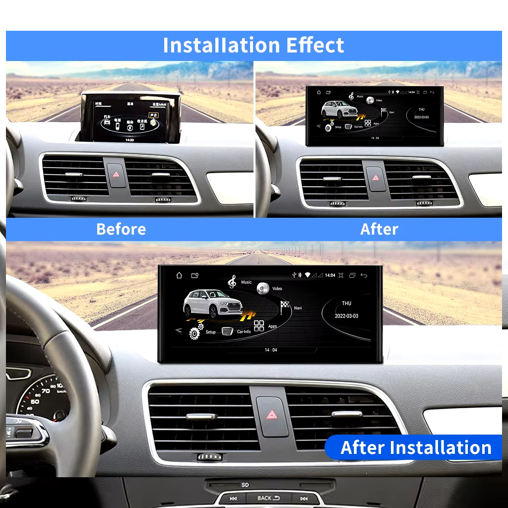 Audi Q3 2013-2018 Android Player - SKY Universe Audi Q3 2013-2018 Android Player