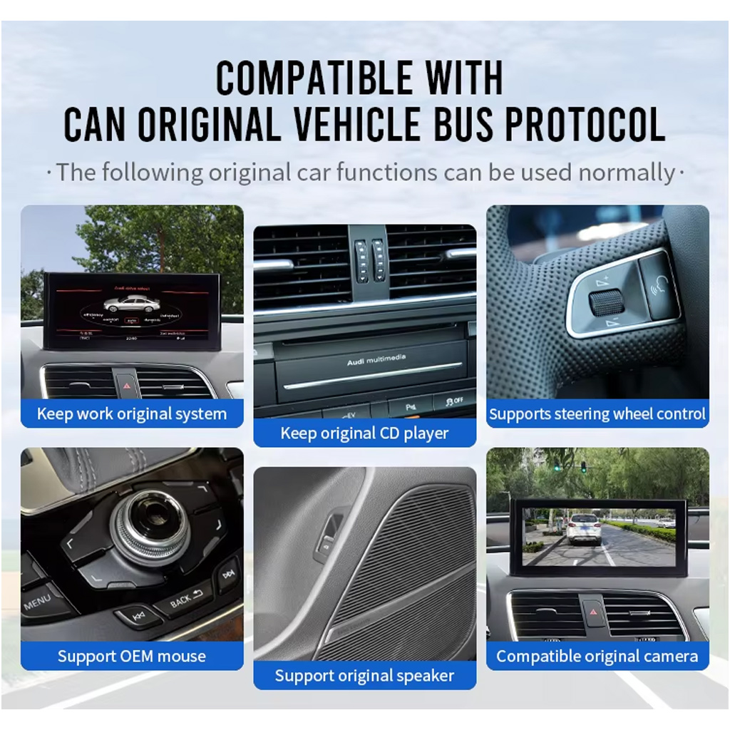 Audi Q3 2013-2018 Android Player - SKY Universe Audi Q3 2013-2018 Android Player