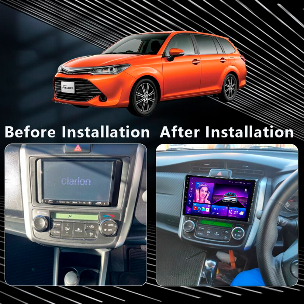 Corolla Axio E160 2012-2021 Android Frame - SKY Universe Corolla Axio E160 2012-2021 Android Frame