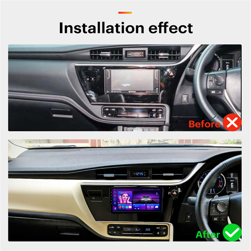 Toyota Corolla 2014-2016 Android Car Frame - SKY Universe Toyota Corolla 2014-2016 Android Car Frame