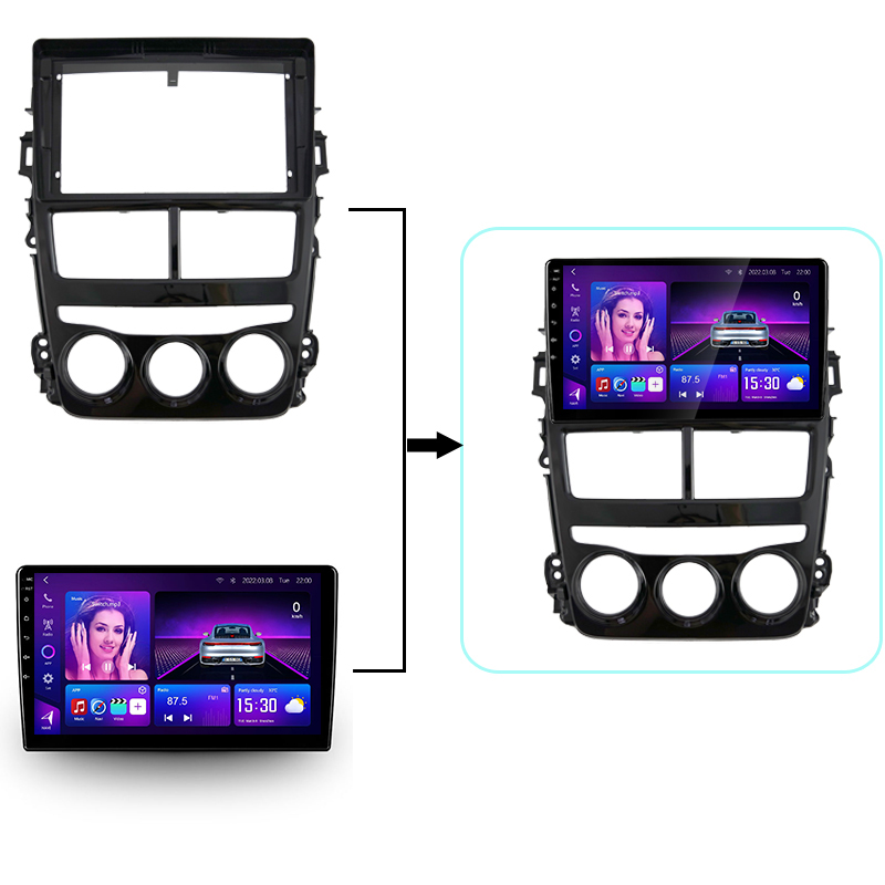 Toyota Vios Yaris 2018-2019 car android player - SKY Universe Toyota Vios Yaris 2018-2019 car android player