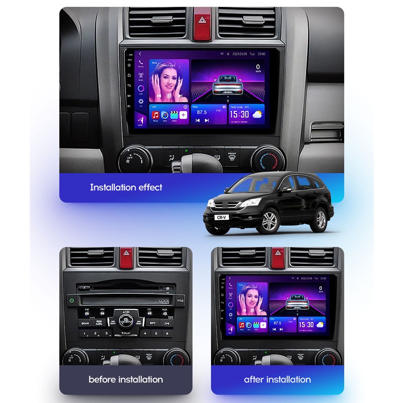 Honda CRV car android frame - SKY Universe Honda CRV car android frame