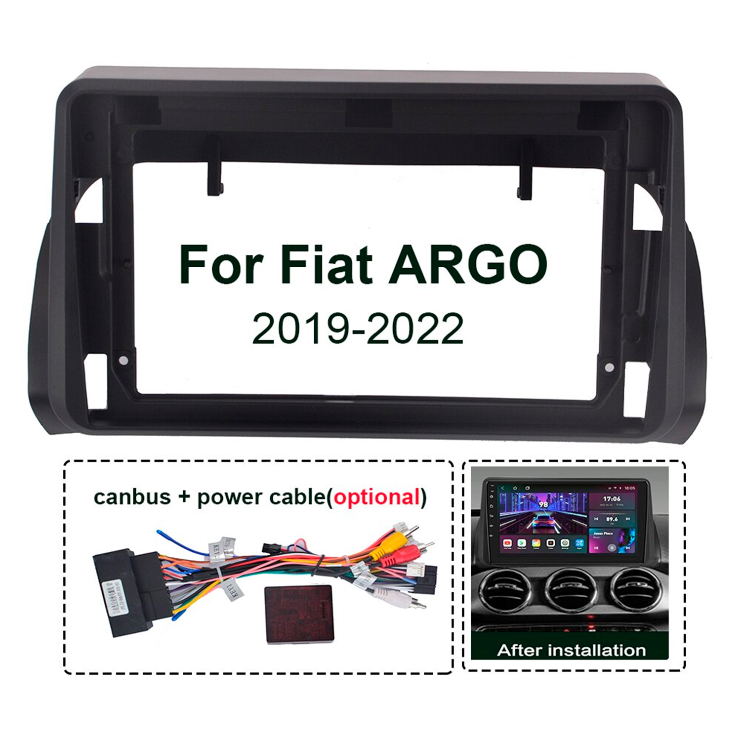 Fiat Argo 2019-2022 car android frame - SKY Universe