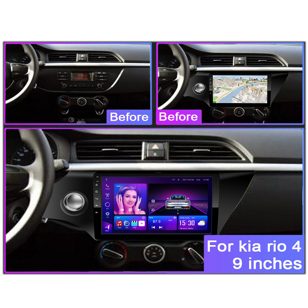 KIA RIO 4 2016-2019 car android Frame - SKY Universe KIA RIO 4 2016-2019 car android Frame