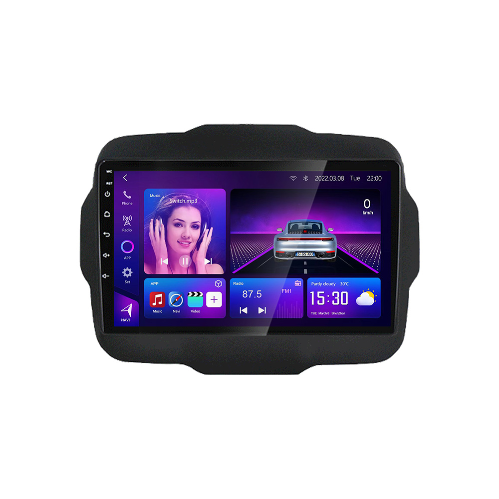 Jeep Renegade 2014-2018 car android frame - SKY Universe
