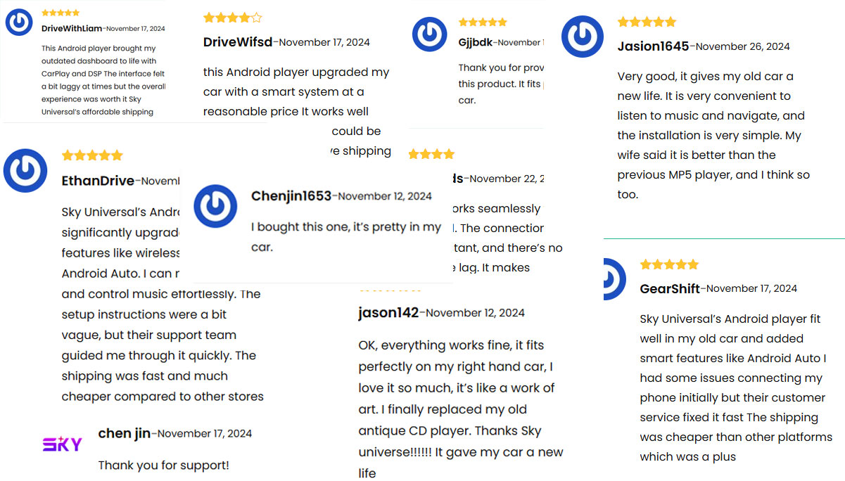 User testimonial image