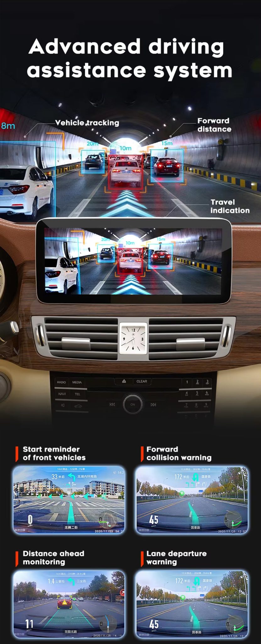 メルセデスベンツ車用アンドロイドプレーヤー