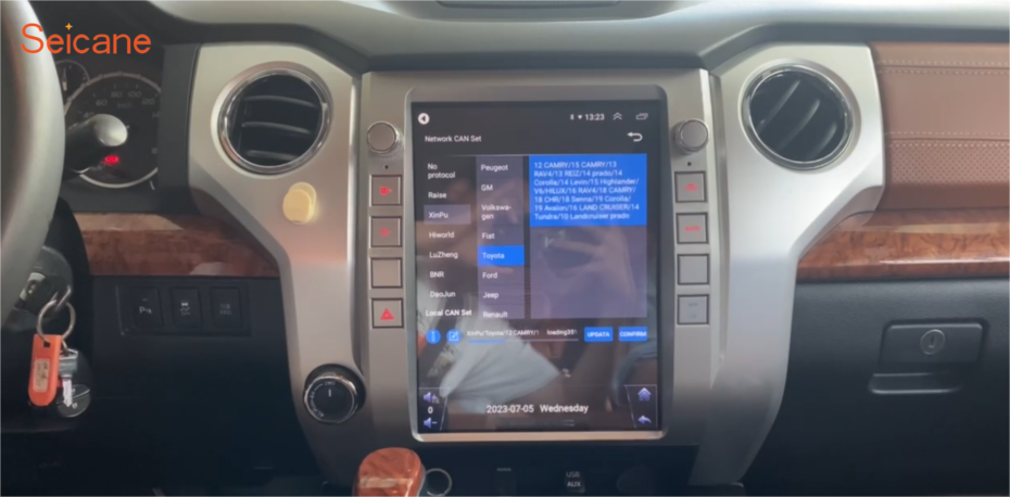 Select Car Model Year CANBUS